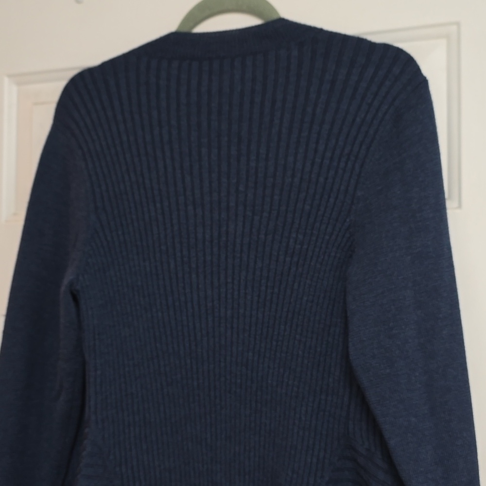 Merino Rib Cardigan - Picture 7 of 10